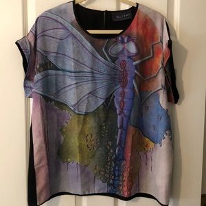 Dragonfly VIDA Artwork modern tee